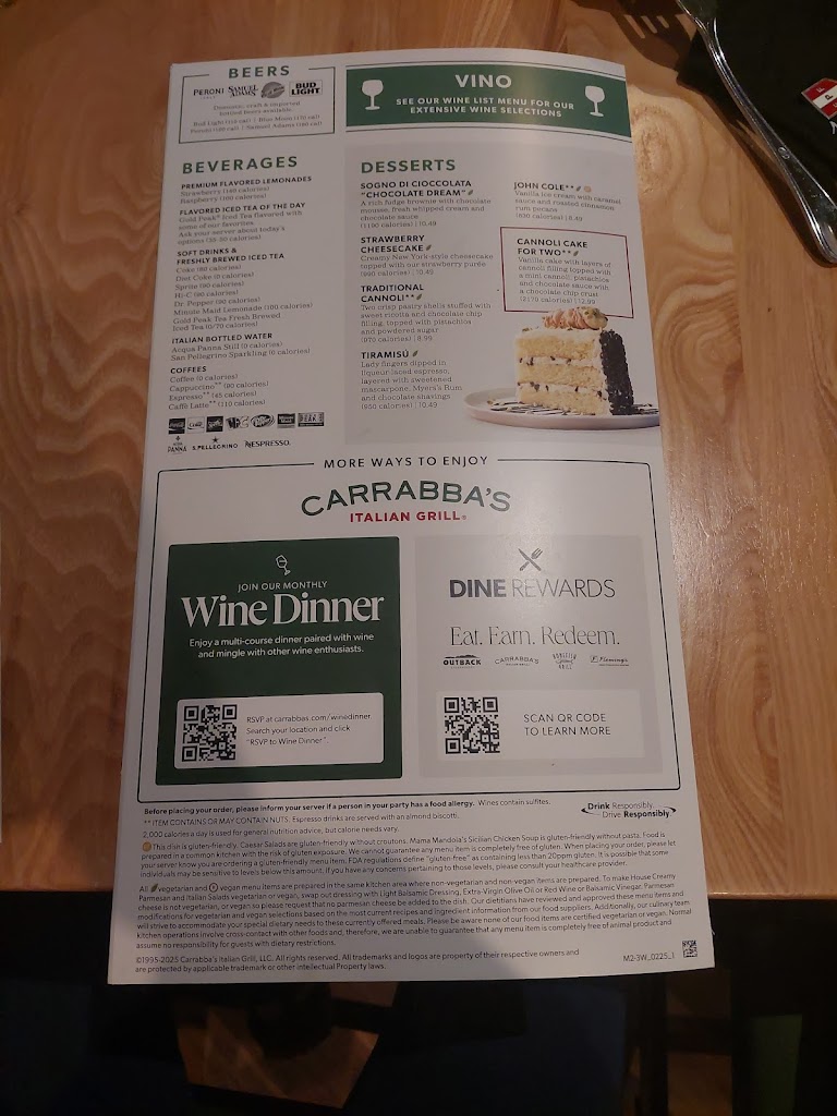  Carrabba's Italian Grill