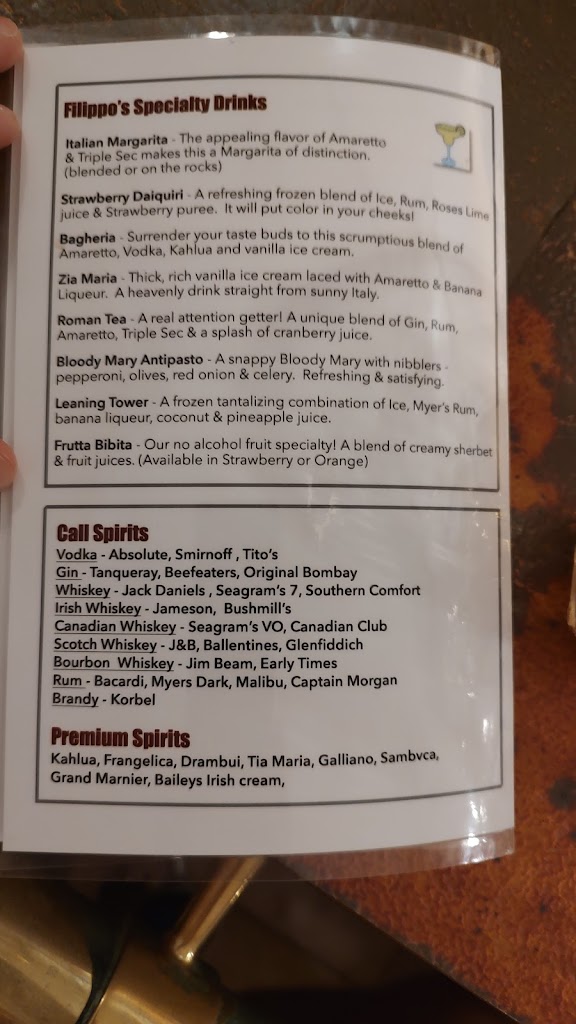  Filippo's Italian Restaurant