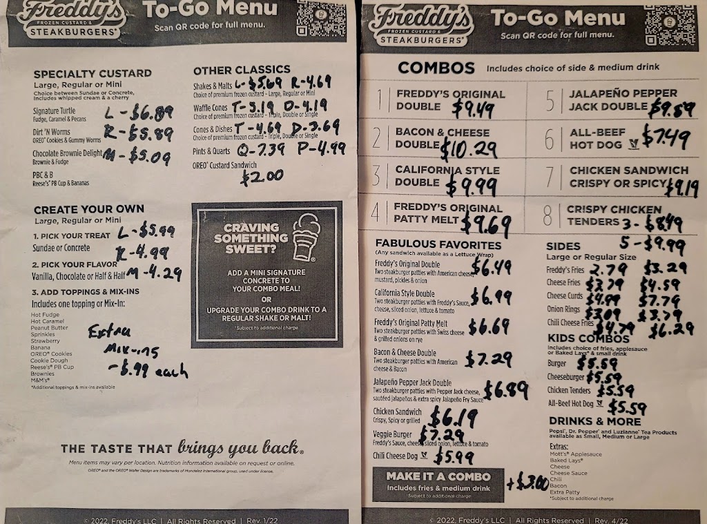  Freddy's Frozen Custard & Steakburgers