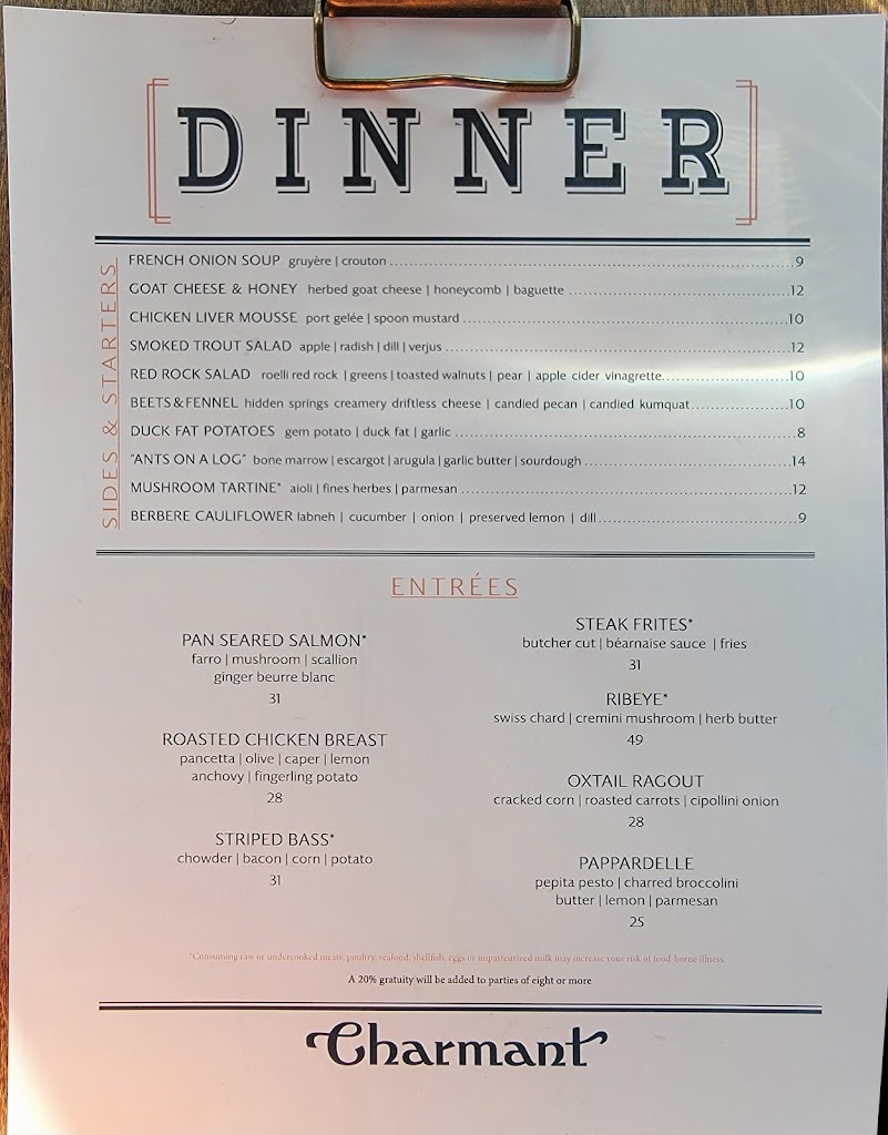  The Restaurant at The Charmant Hotel