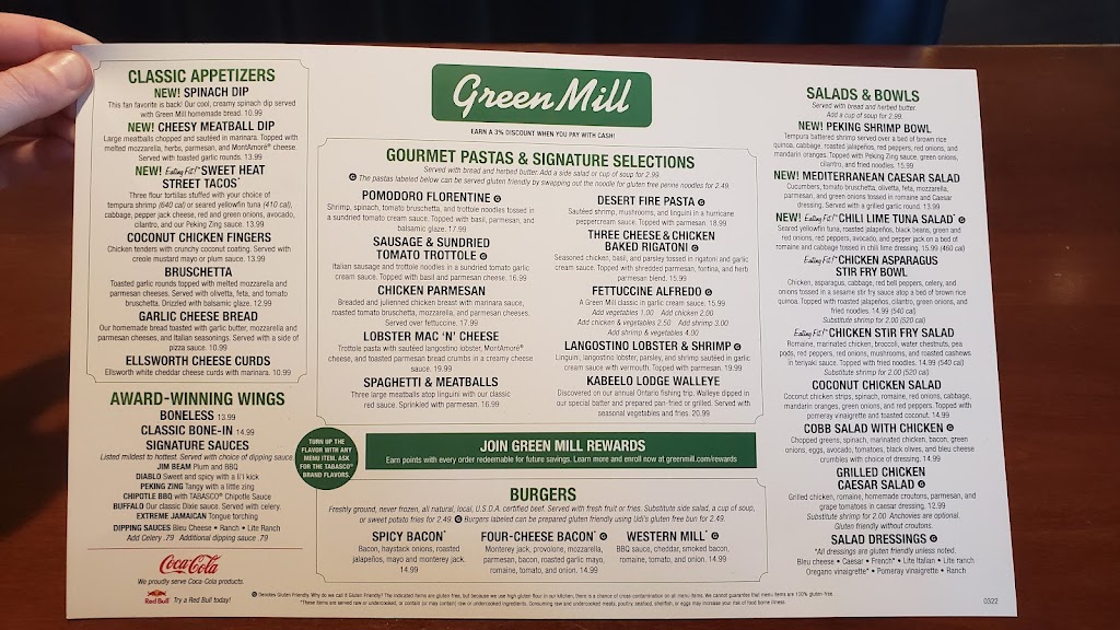  Green Mill Restaurant & Bar