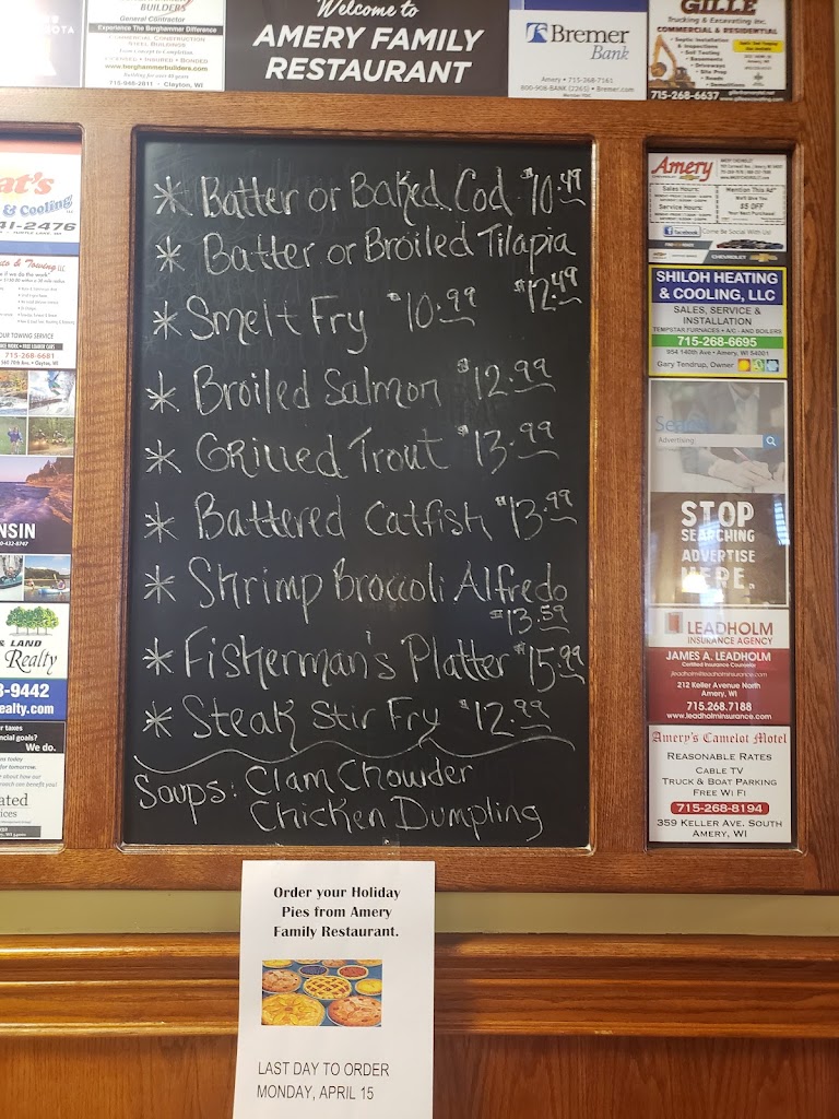  Amery Family Restaurant