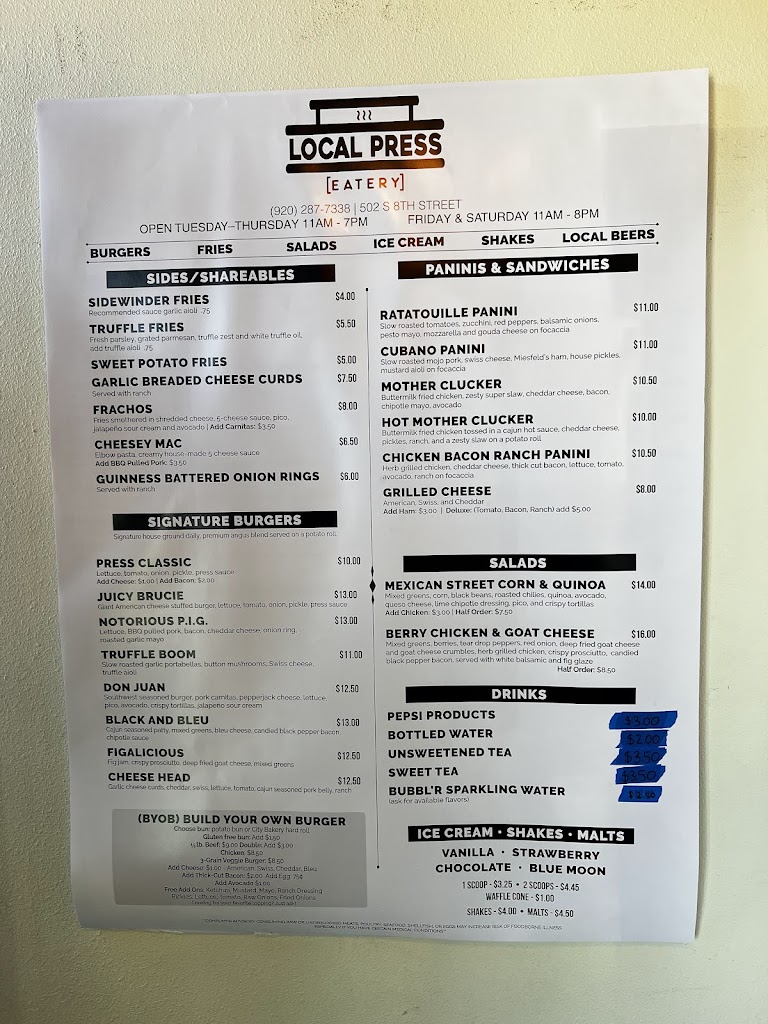  Local Press Eatery