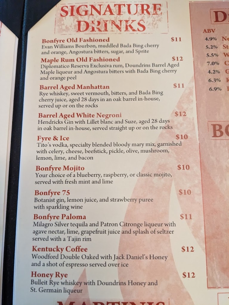  Bonfyre American Grille