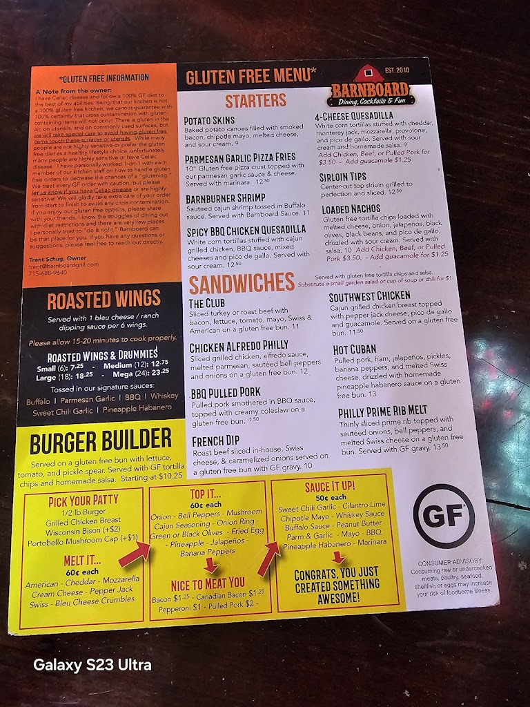  Barn Board Grill & Saloon