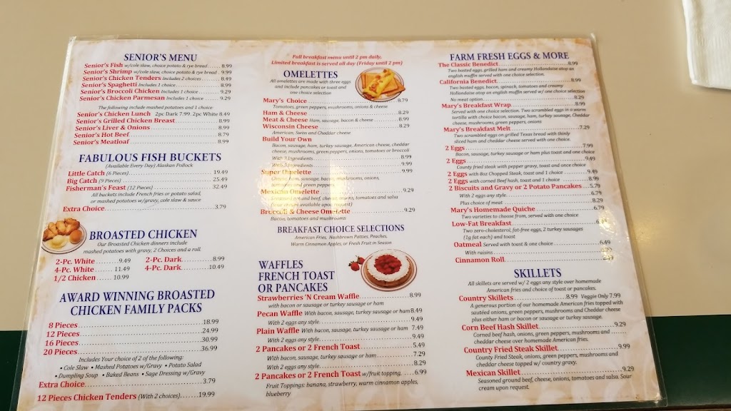  Mary's Family Restaurant