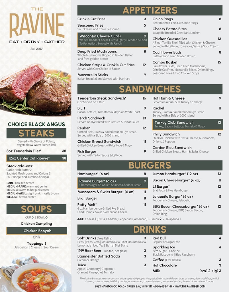  The Ravine Pub, Grill & Banquet Hall