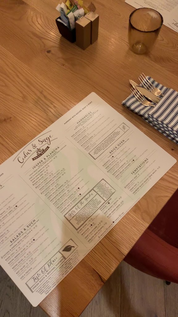  Cedar & Sage Grill House