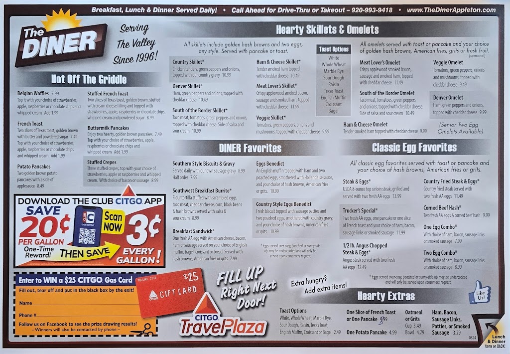  The DINER at Appleton