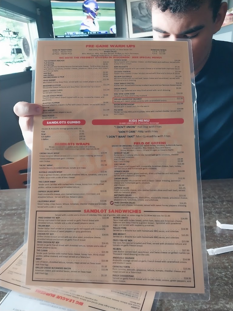  The Sandlots of Salem Lakes | Burgers, Brew and Baseball