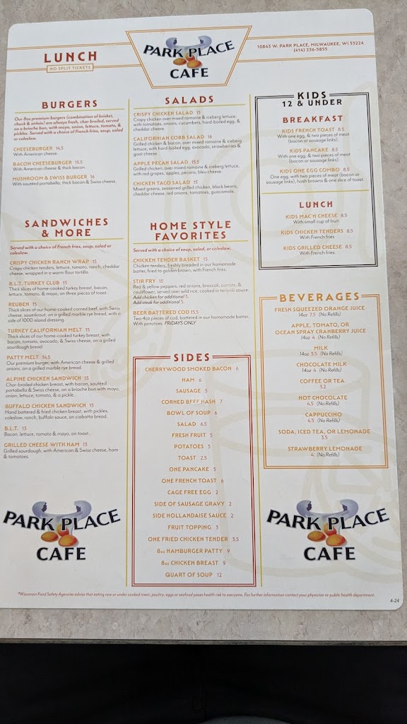  Park Place Cafe
