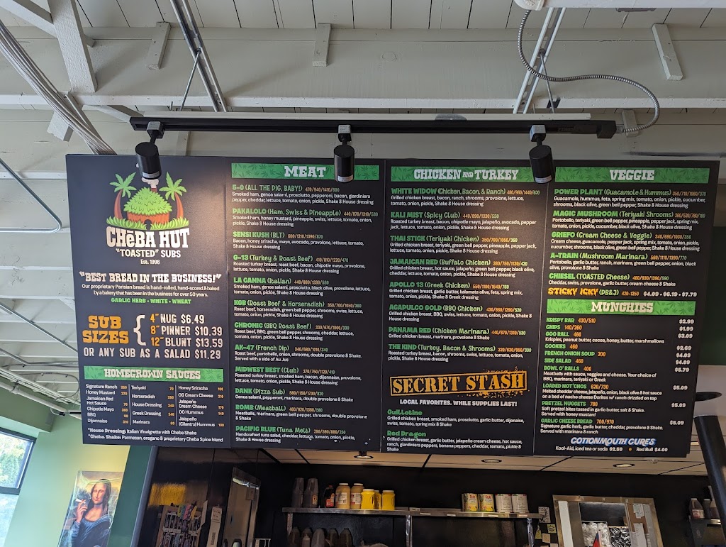  Cheba Hut "Toasted" Subs