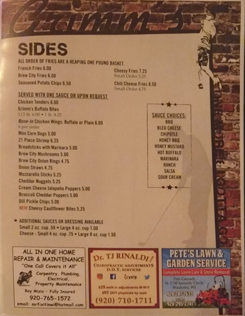  Grimm's One More & I Gotta Go