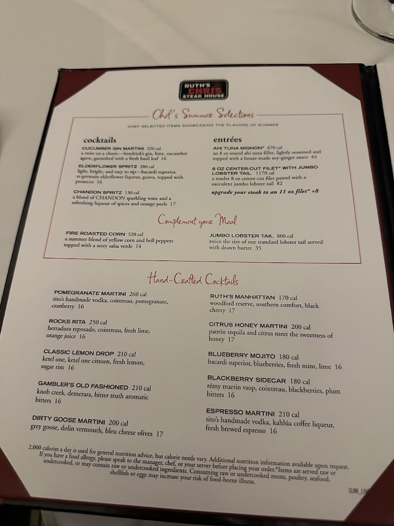  Ruth's Chris Steak House