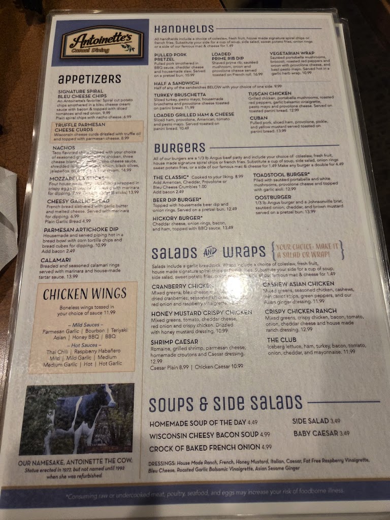  Antoinette's Casual Dining