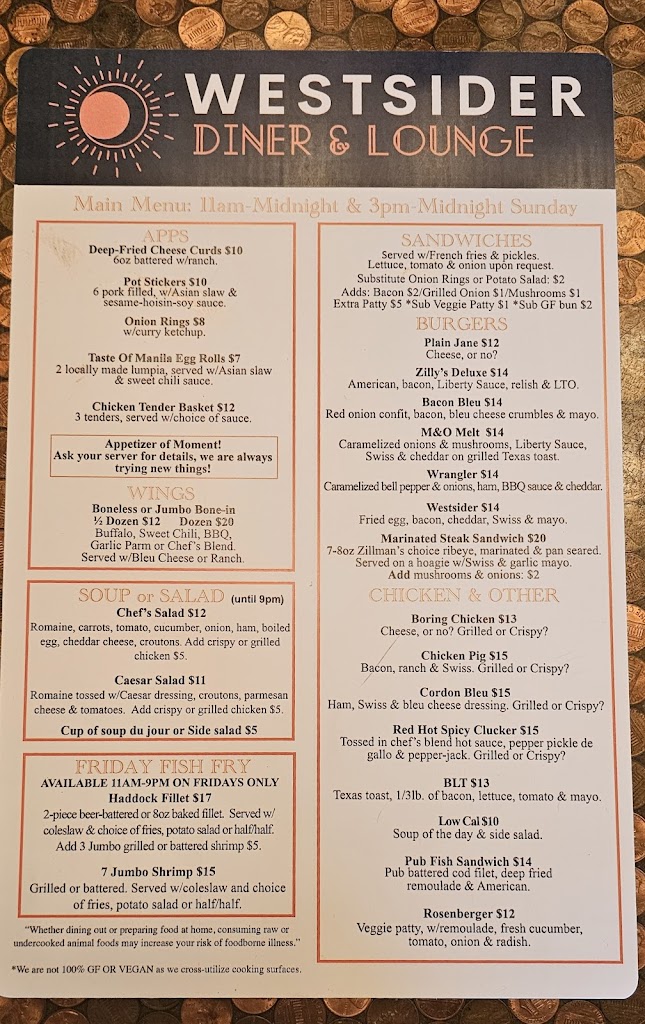  Westsider Diner & Lounge