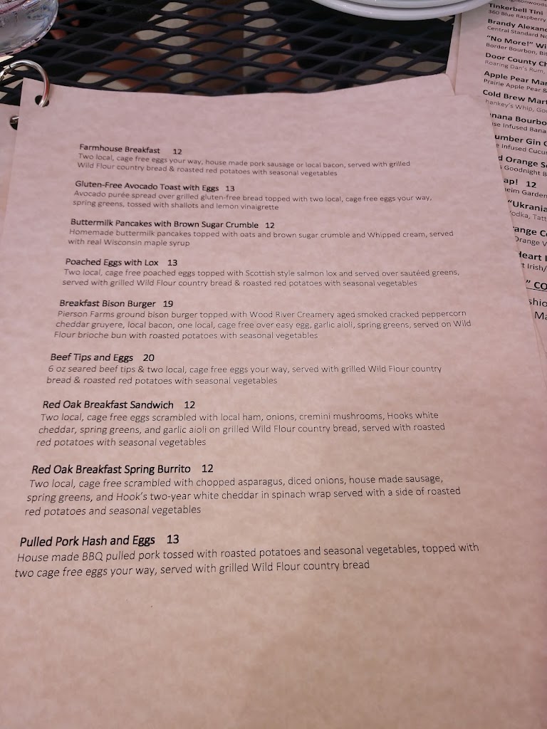  The Red Oak Restaurant