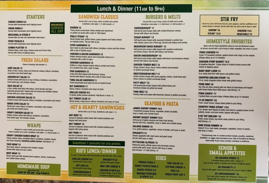  Edgar Family Restaurant