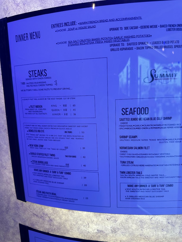  The Summit Restaurant & Cocktails