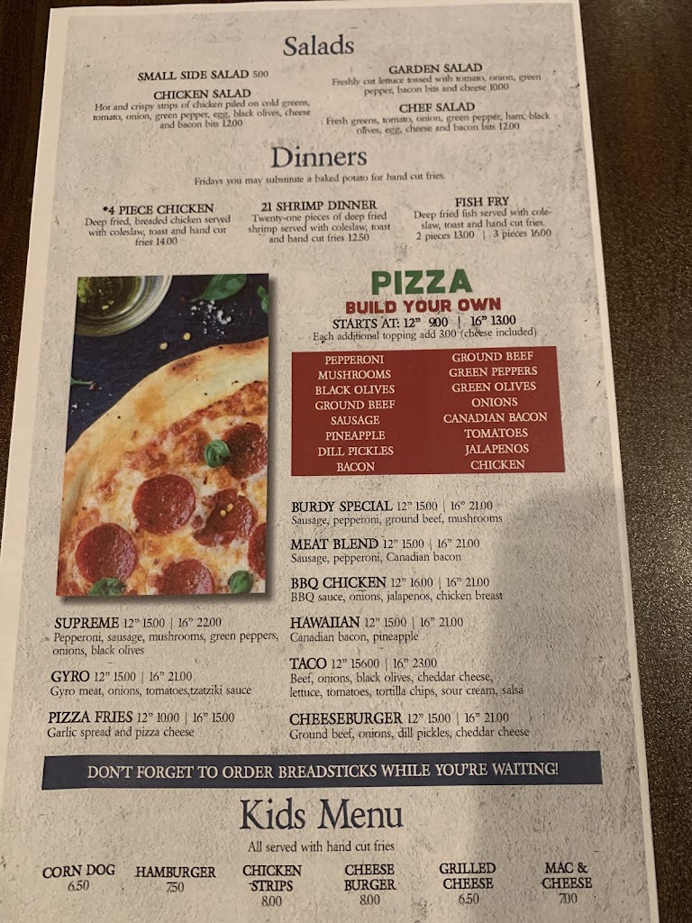  Burdy's Sports Bar & Grill Flippin the Bird Catering