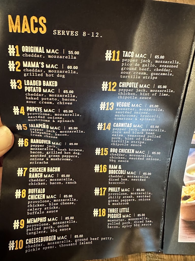  MACS (Macaroni And Cheese Shop) Oak Creek