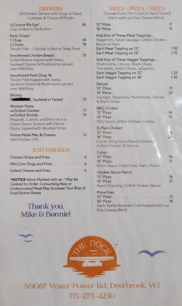  The Dock Bar & Grill