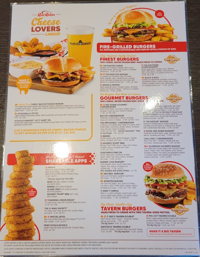  Red Robin Gourmet Burgers and Brews