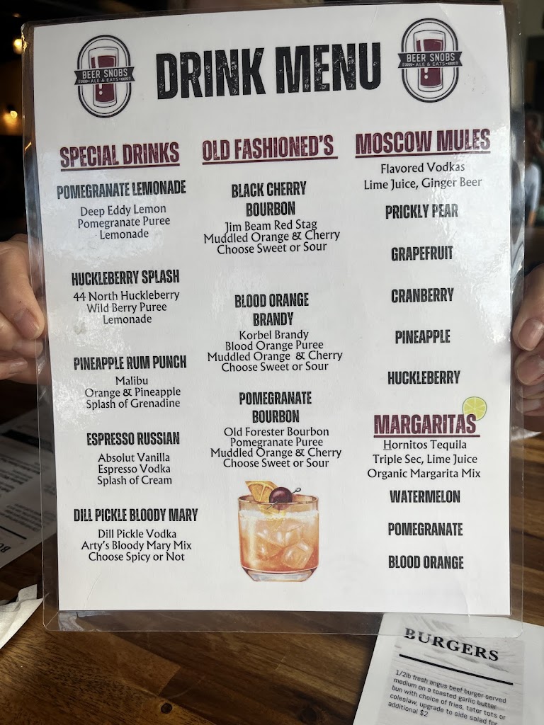  Beer Snobs Ale & Eats