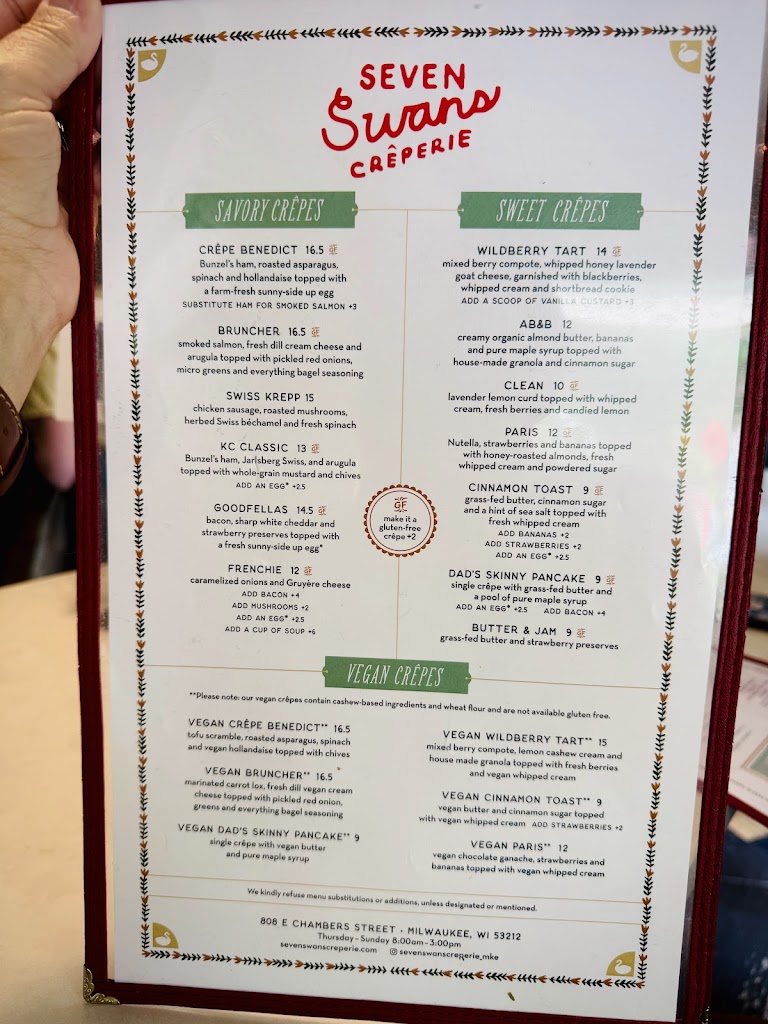  Seven Swans Crêperie | MKE Riverwest