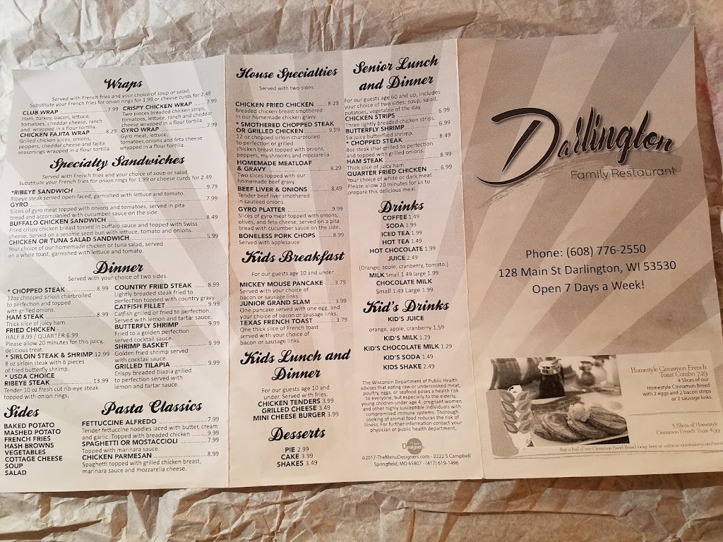  Darlington Family Restaurant