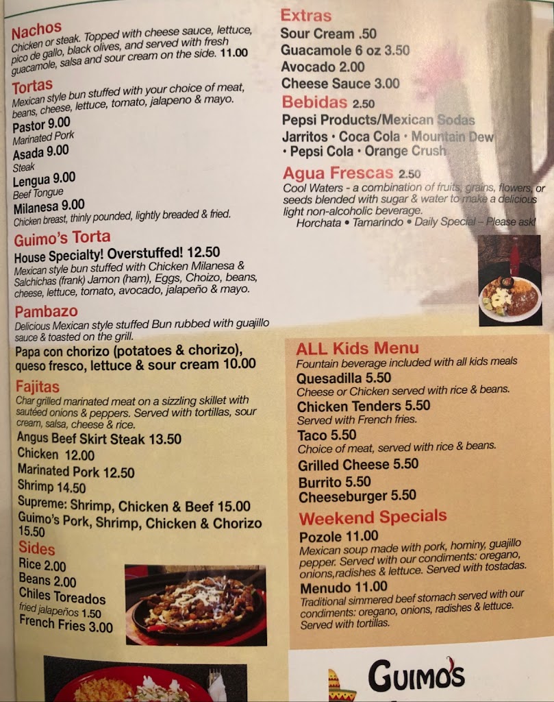  Guimo's Mexican Restaurant