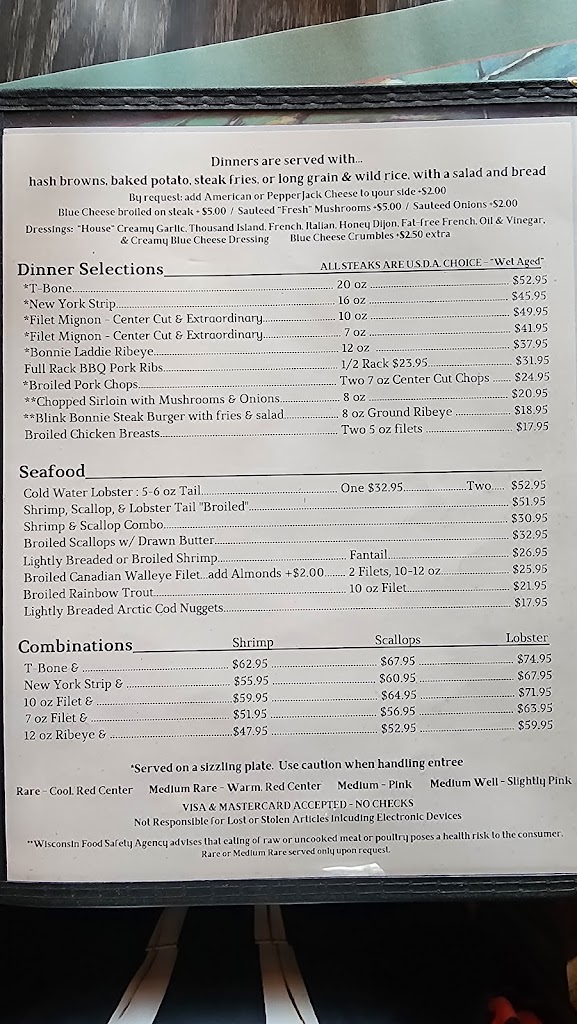  McGregor's Blink Bonnie Supper Club