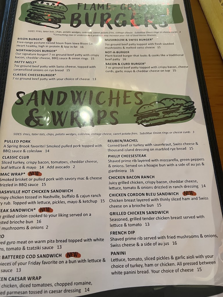  Spring Brook Sports Bar & Grill