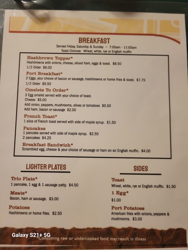  Port Bar & Restaurant