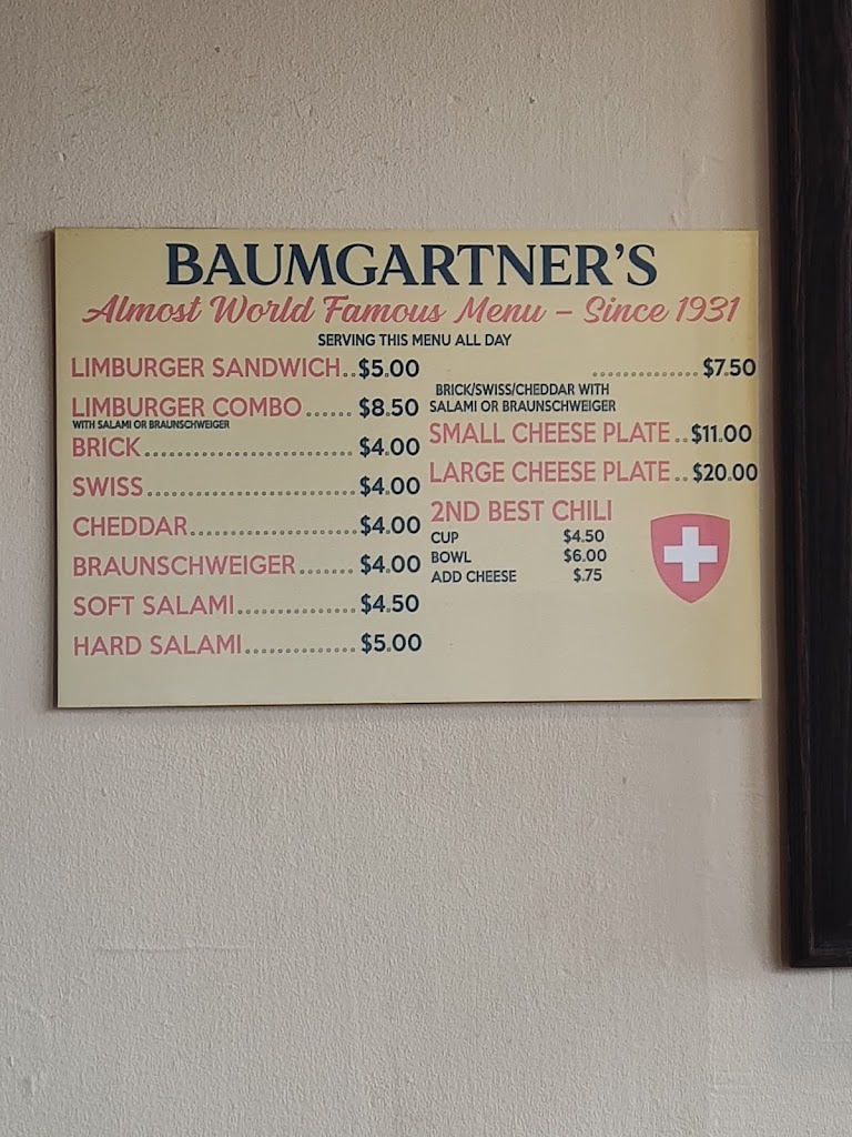  Baumgartner's Cheese Store & Tavern