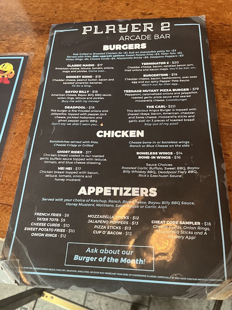  Player 2 Arcade Bar - Green Bay