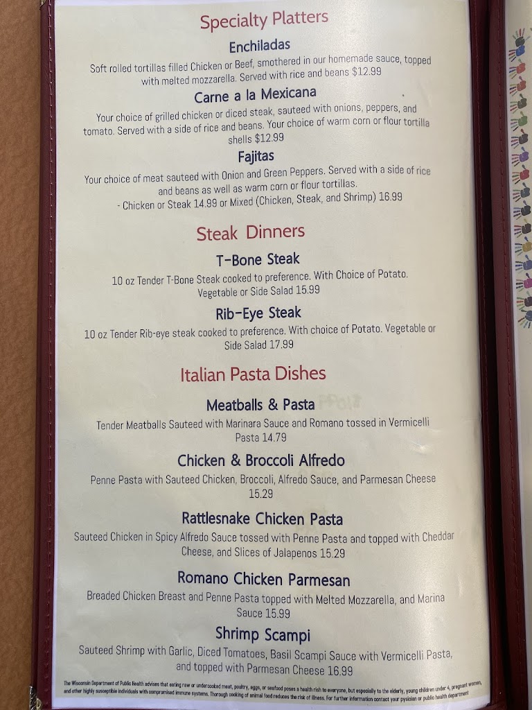  Highway 12 Family Restaurant