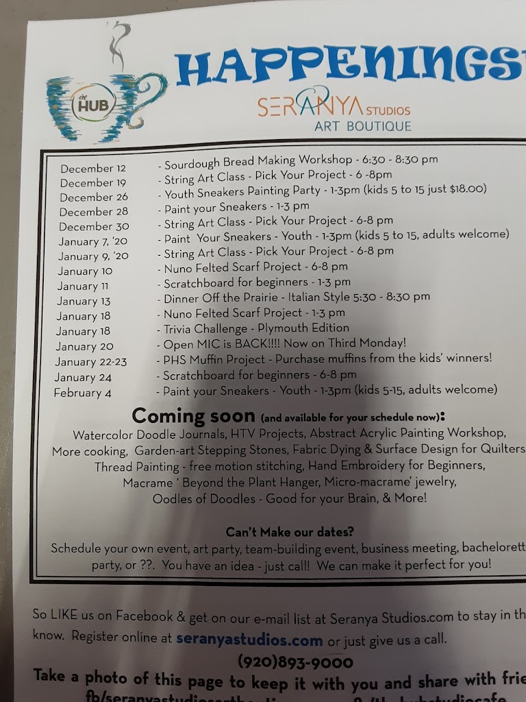  The Hub Studio Cafe, LLC