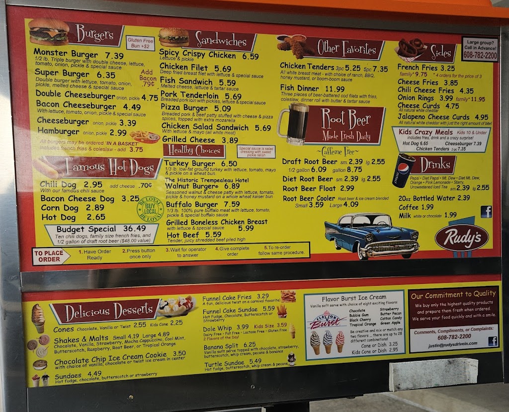  Rudy's Drive In Restaurant