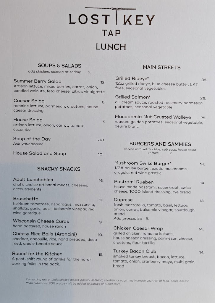  Lost Key Tap Restaurant