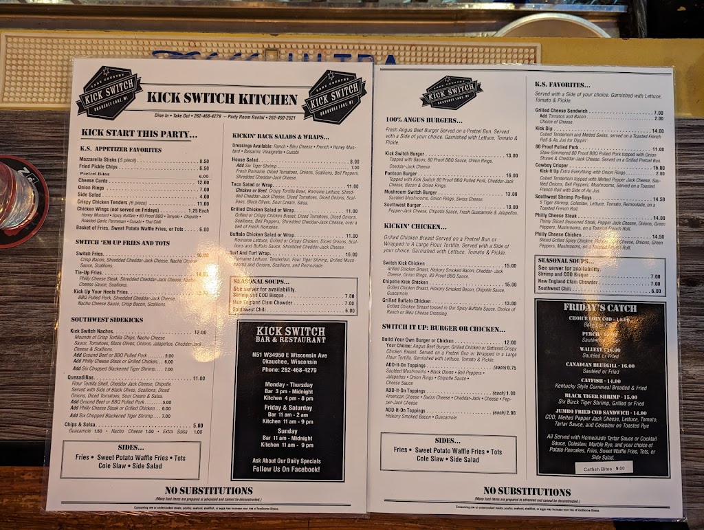  Kick Switch Bar And Grill