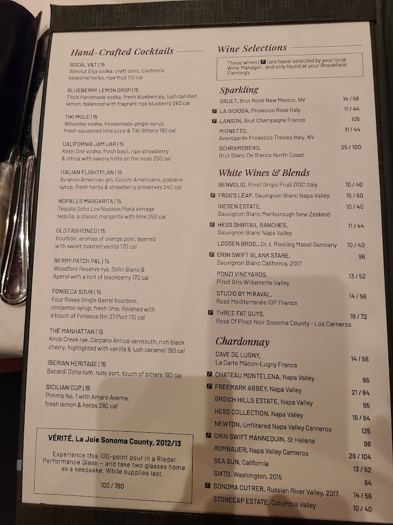  Fleming’s Prime Steakhouse & Wine Bar