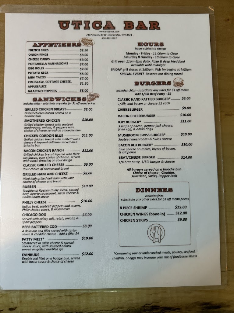 Utica Bar
