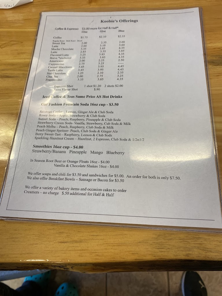  Koobies Coffee Shop