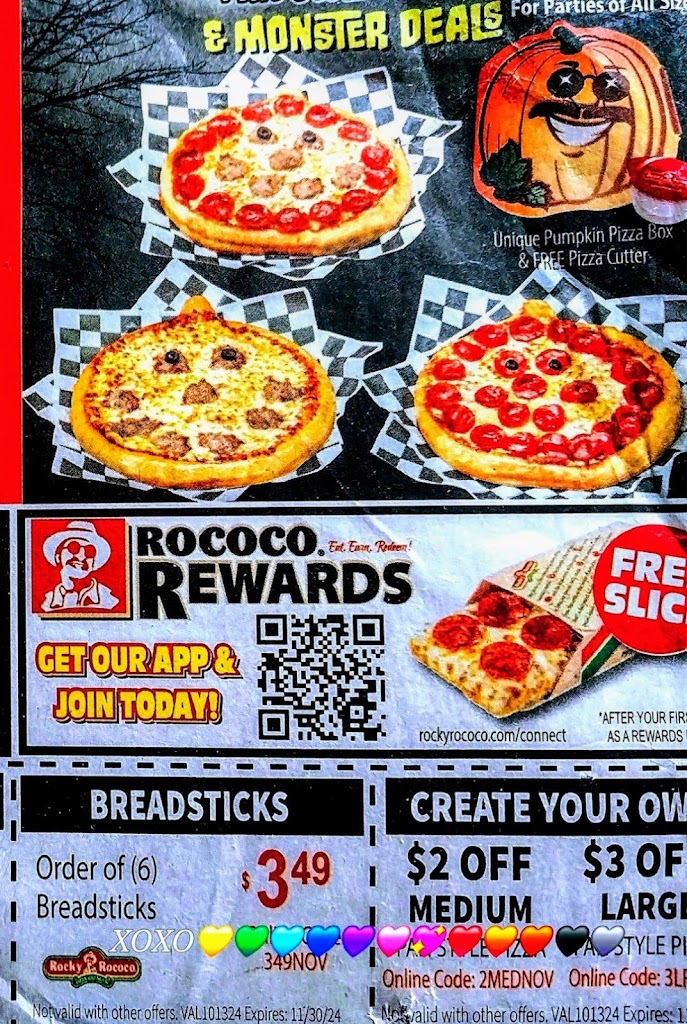  Rocky Rococo Pizza and Pasta