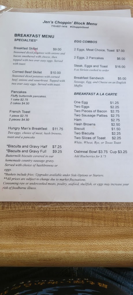  Jen's Choppin' Block