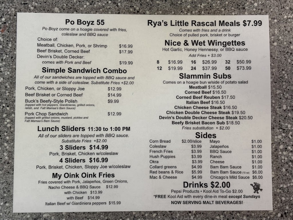  Fat Mama's Po Boyz and Sandwiches