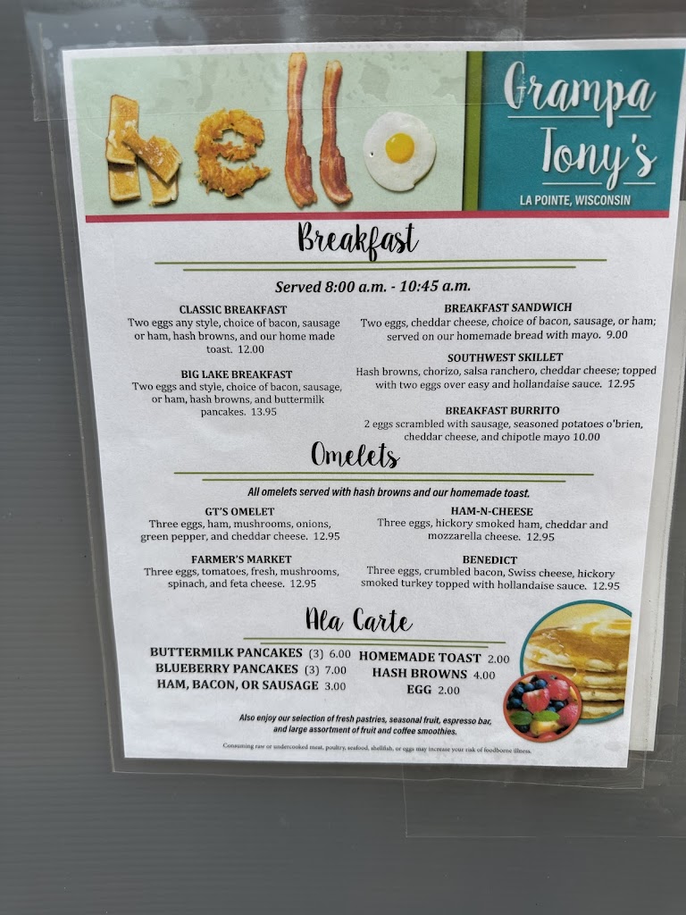  Grampa Tony's on Madeline Island