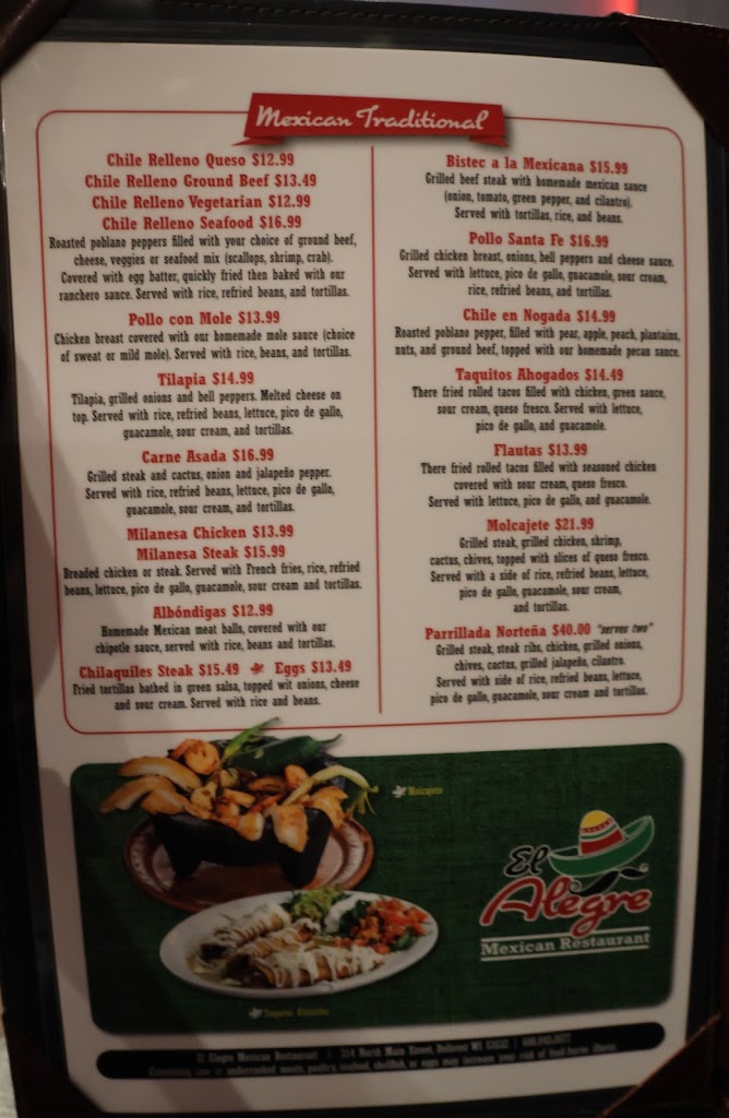 El Alegre Mexican Restaurant