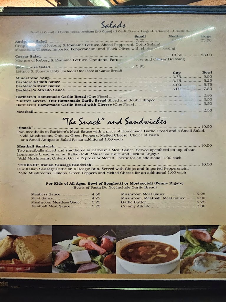  Barbiere's Italian Restaurant on Bluemound